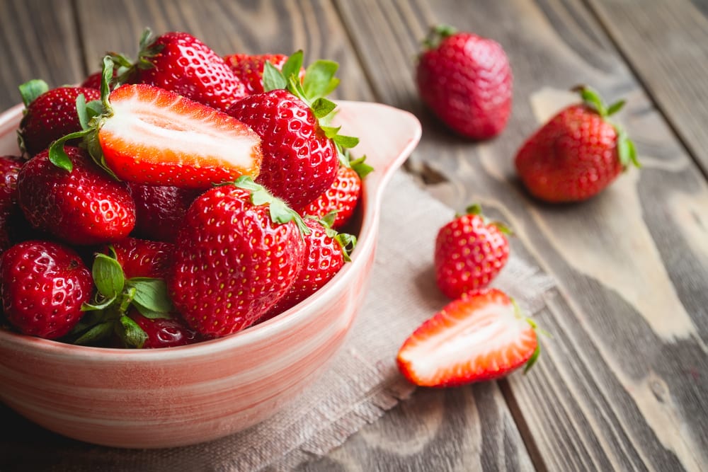 Strawberries, cancer fighting foods